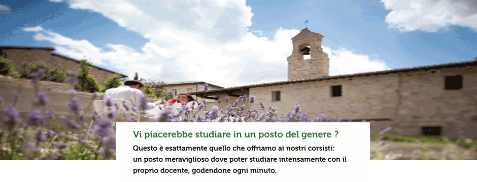 Corsi di lingua in Full Immersion in Umbria e Toscana